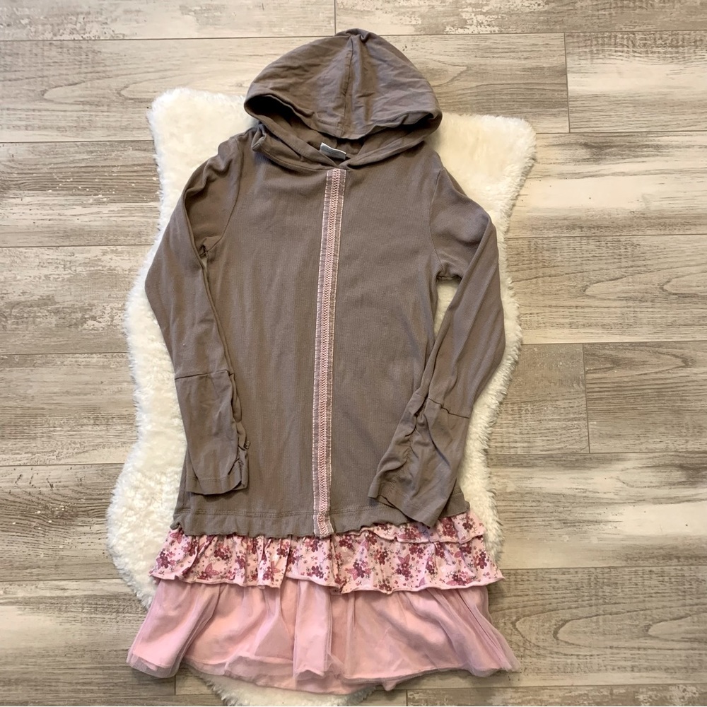 RARE Naartjie Hoodie Dress NWOT Size 10